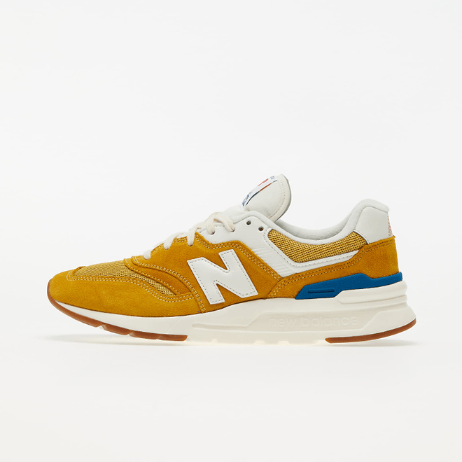New Balance 997 Mustard Yellow/ White CM997HRW