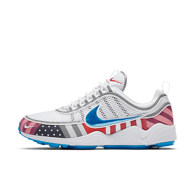 Nike Air Zoom Spiridon x Parra 'White/Multi color' AV4744-100