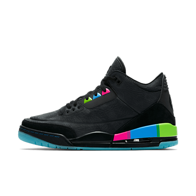 Jordan 3 Retro Quai 54 Black Multi AT9195-001