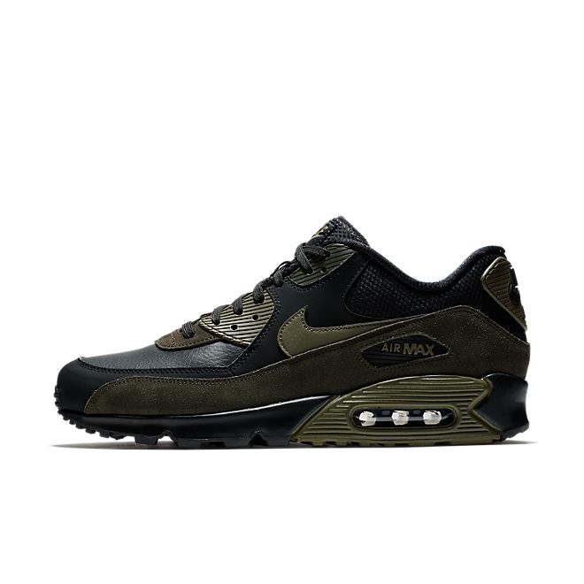 Nike Air Max 90 Leather Dark Green 302519-014