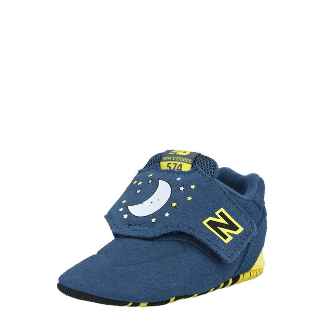 New Balance 574 Crib - Lagoon with Citra Yellow CV574CHL