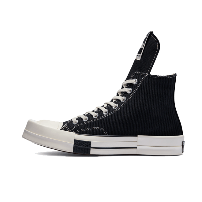 Rick Owens X Converse TURBODRK Chuck 70 Hi 'Black' 172344C