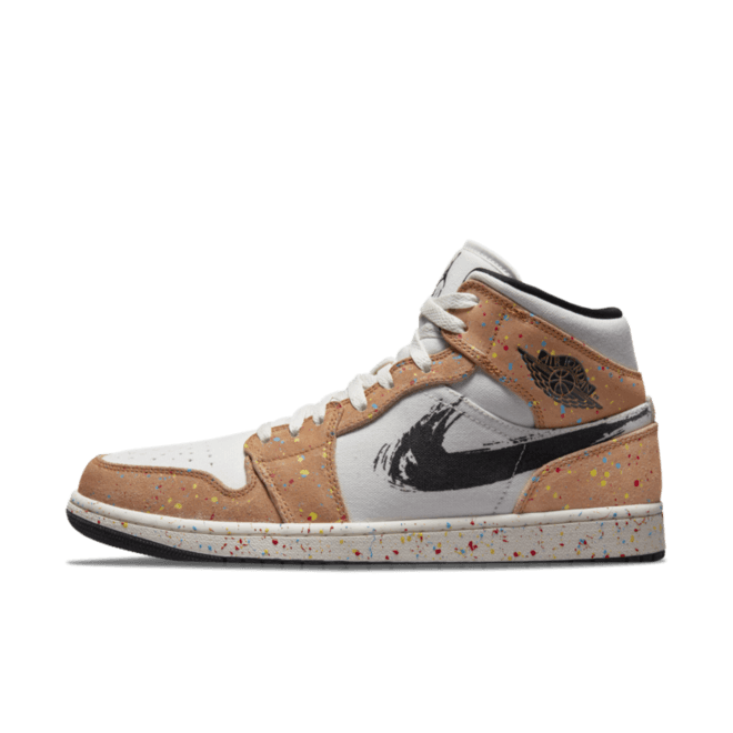 Air Jordan 1 Mid SE 'Brushstroke' DA8005-100