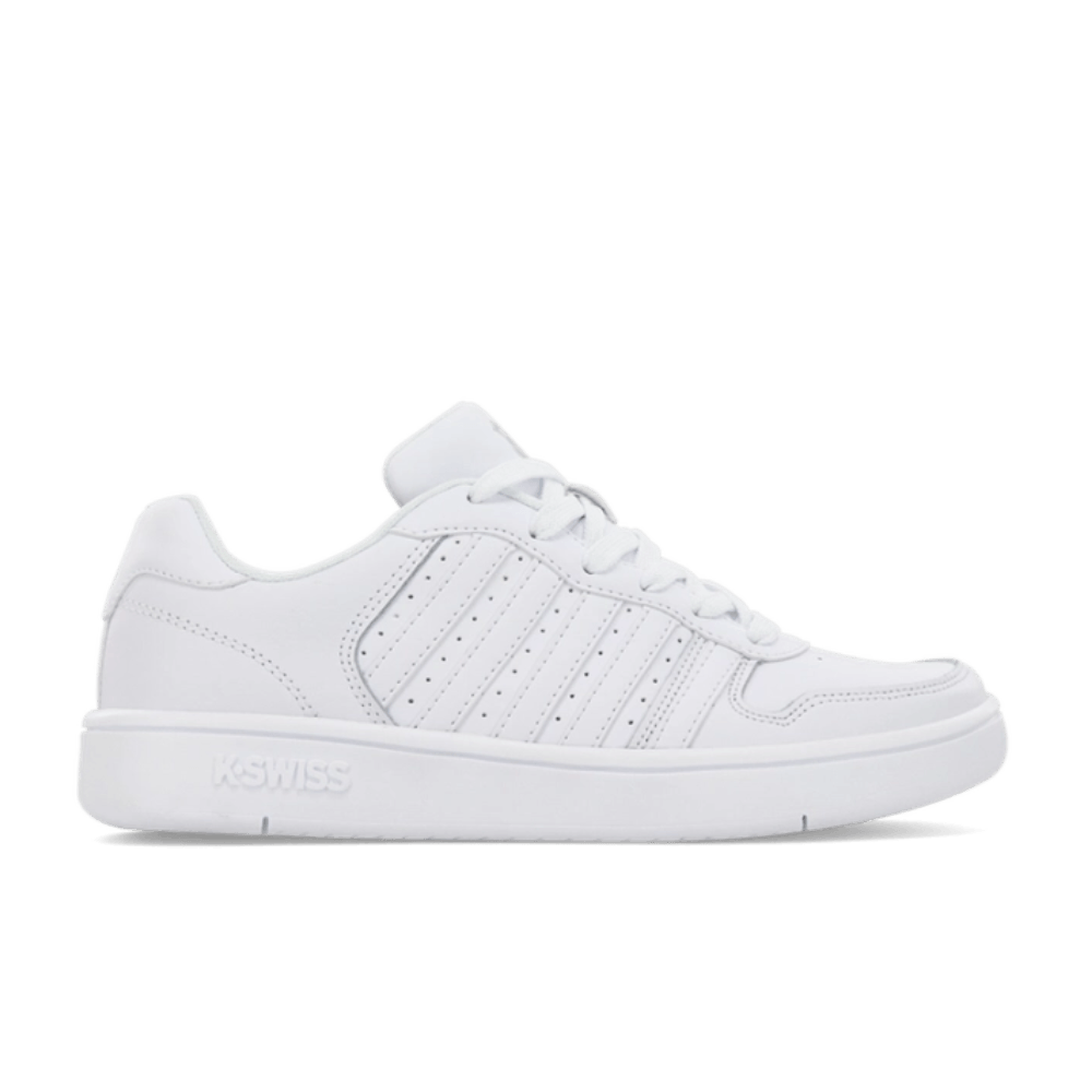 K-SWISS MENS COURT PALISADES WHITE/GRAY 06931-117-M