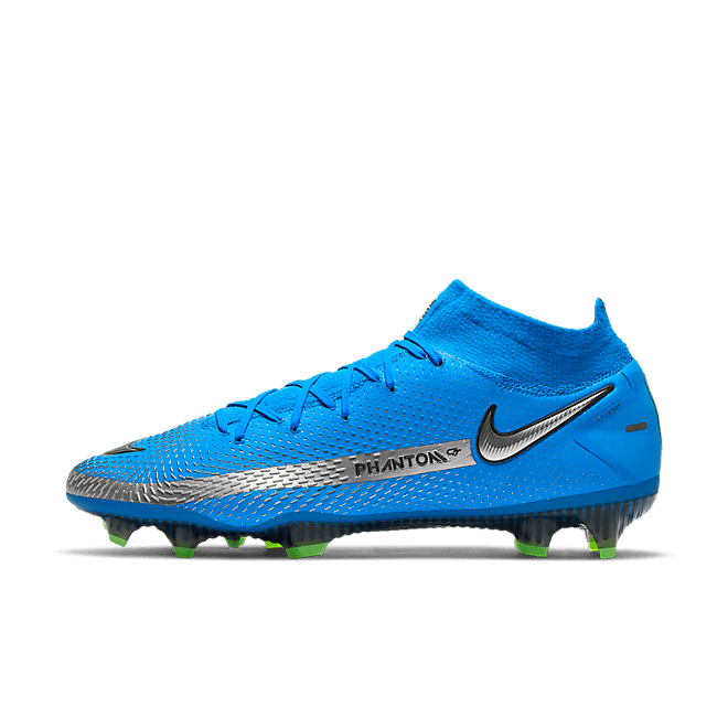Nike Phantom GT Elite DF FG Photo Blue Metallic Silver CW6589-400