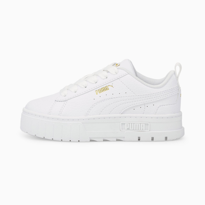 Puma Mayze leren sportschoenen 384528-01