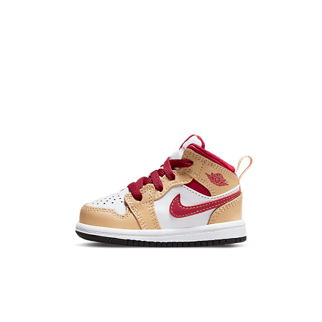 Jordan 1 Mid Beige Red (TD) 640735-201