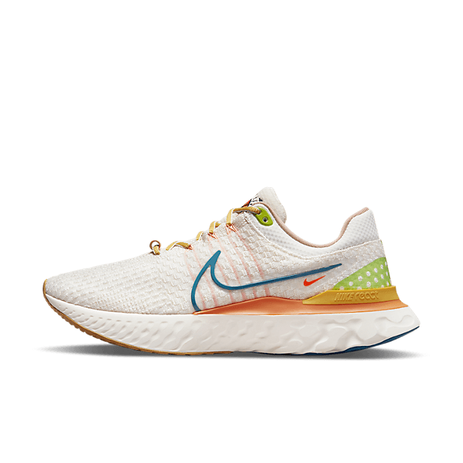 Nike React Infinity Run 3 Flyknit Sun Club Sail Hot Curry DV1744-141