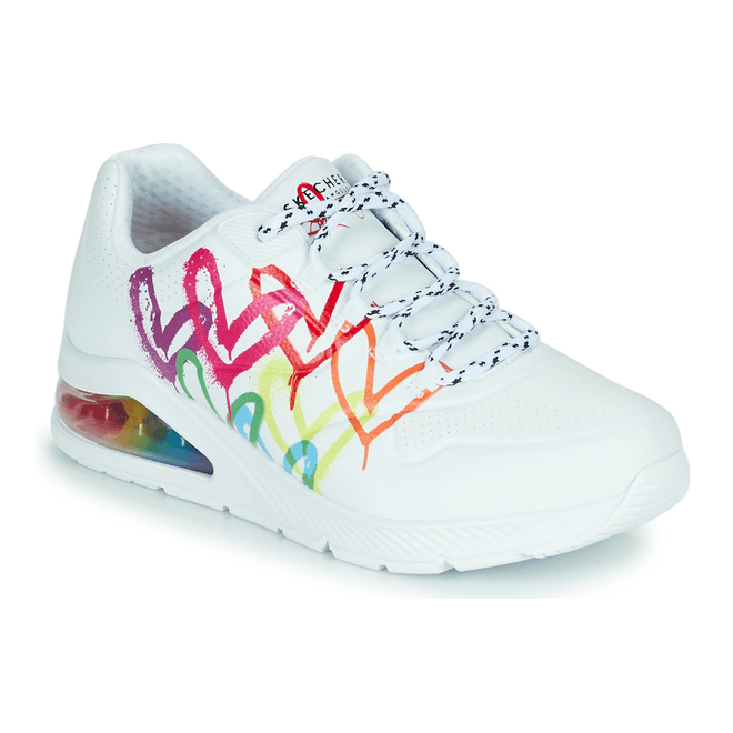 Skechers UNO 2 'Dripping in Love' 155521-WHT