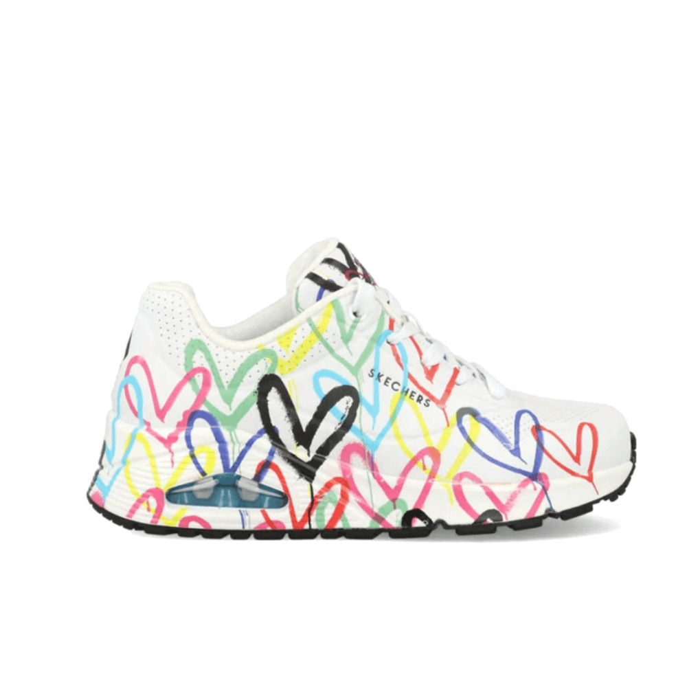 Skechers JGoldcrown x Uno Spread the Love White 155507-WMLT