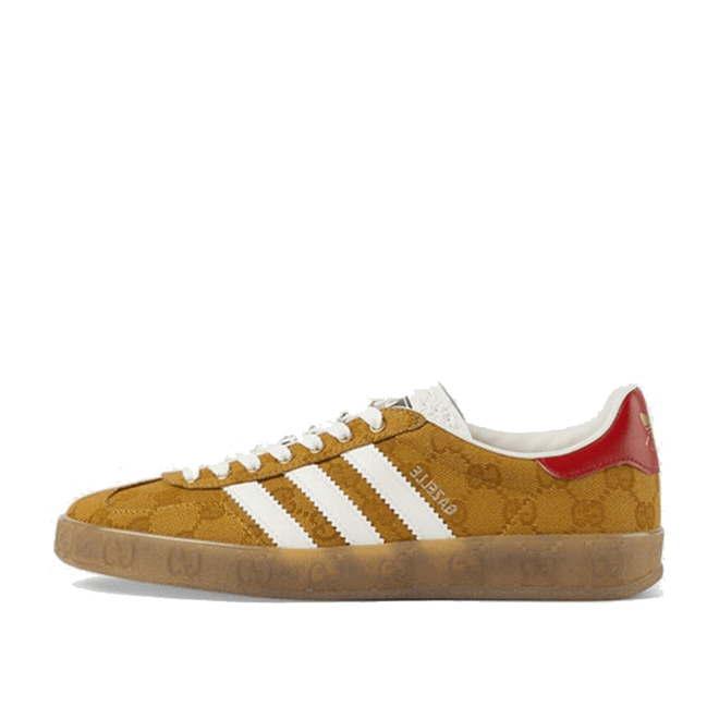 Adidas adidas WMNS x Gucci Gazelle Original GG Beige Brown 707868 UWV20 7162