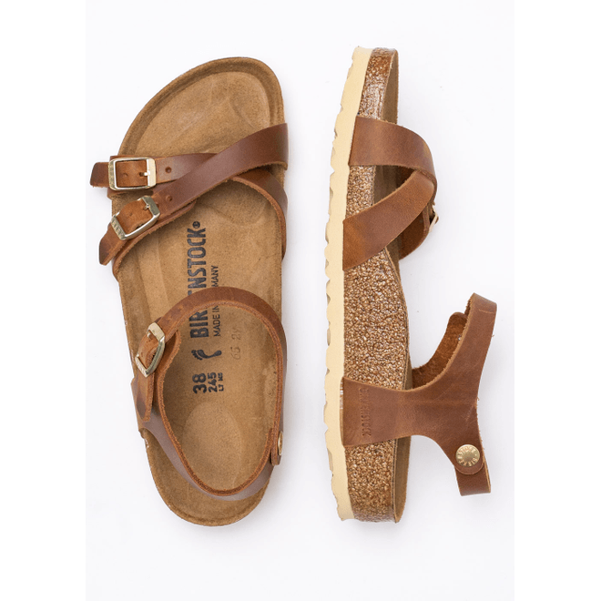 Sandalen für Damen Braun Birkenstock Kumba FL 1021489