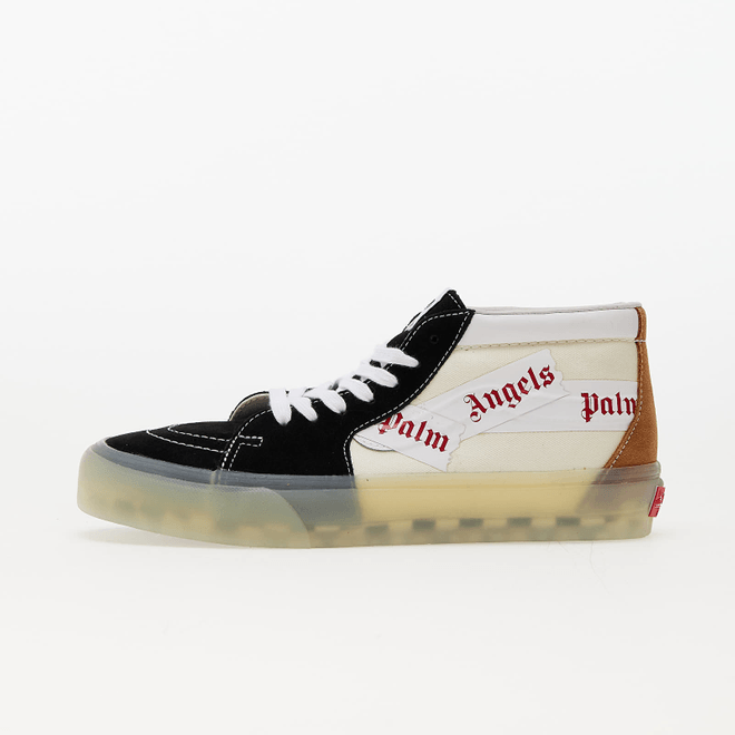 Vans Vault x Palm Angels Sk8-Mid LX Black/ Chipmunk VN0A7TNH78C1