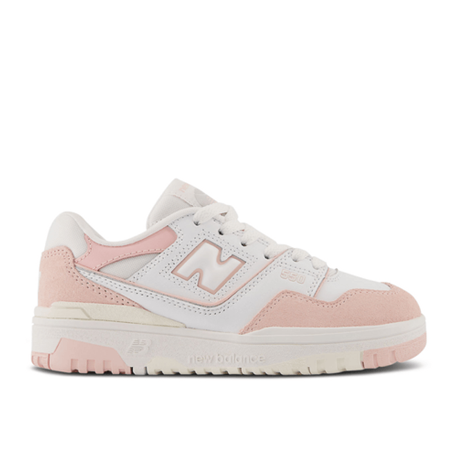 New Balance 550 Little Kid 'White Pink Haze' PSB550CD