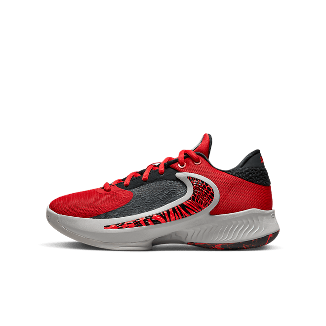 Nike Zoom Freak 4 University Red Black (GS) DQ0553-600