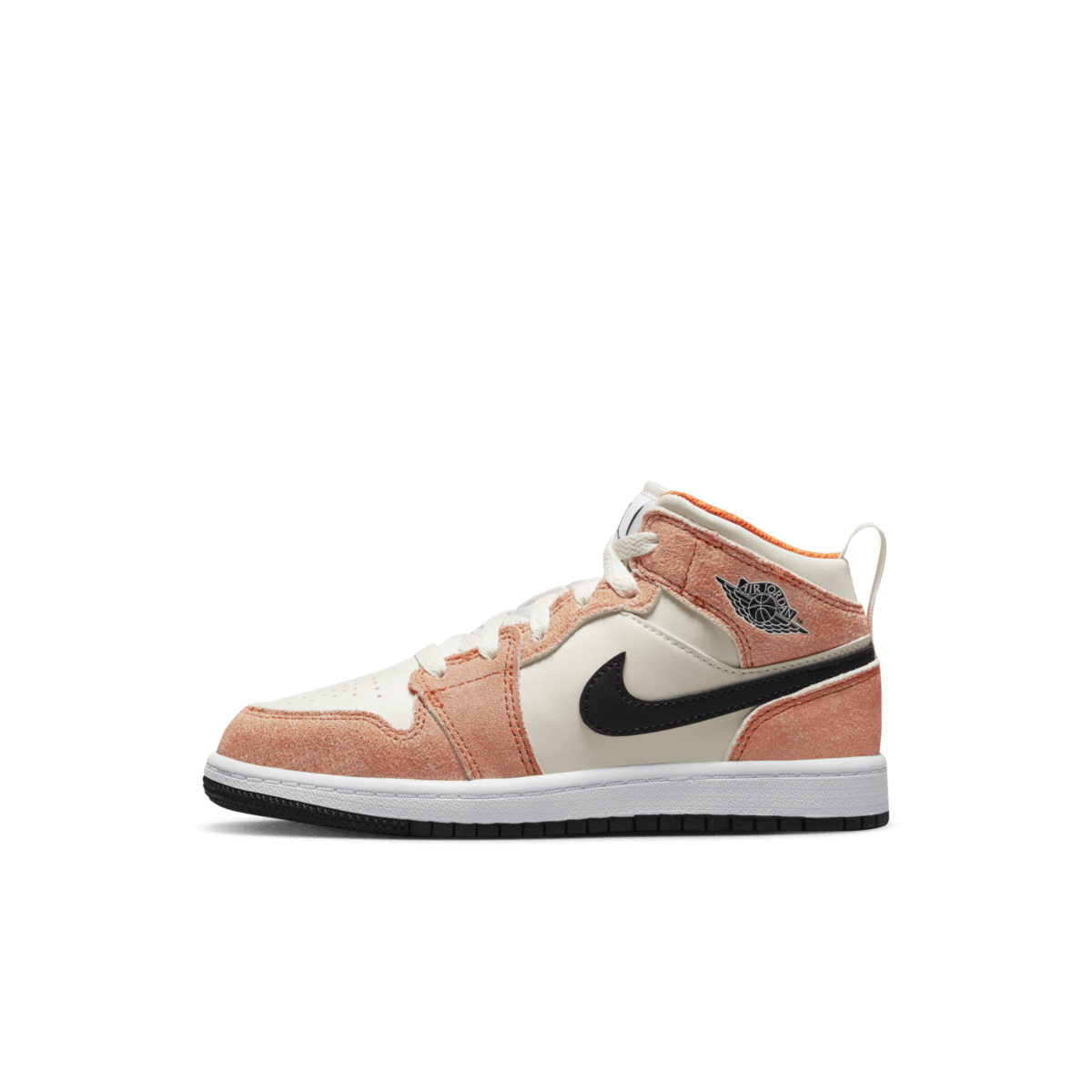 Air Jordan 1 Mid SE PS 'Orange Suede' DV1341-800
