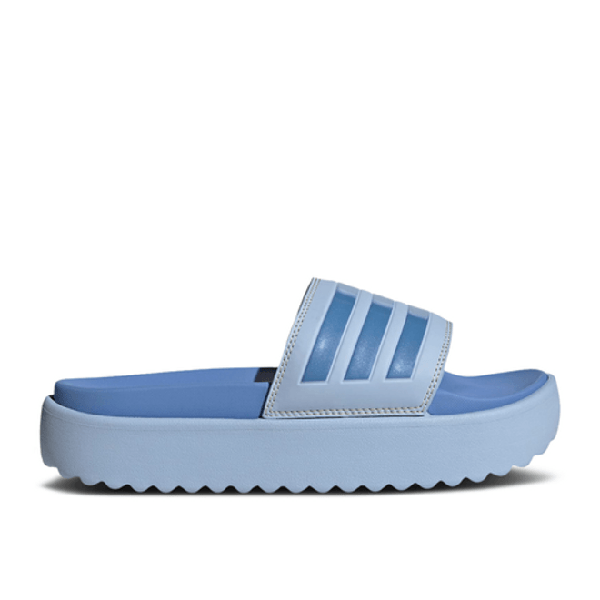 adidas Wmns Adilette Platform Slide 'Blue Dawn' HQ6181