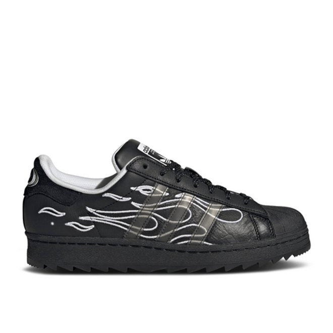 adidas No Sleep Rave Club x Superstar Ripple 'Core Black' ID2176