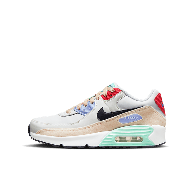 Nike Air Max 90 Leather SE GS 'Patches' DZ2888-100