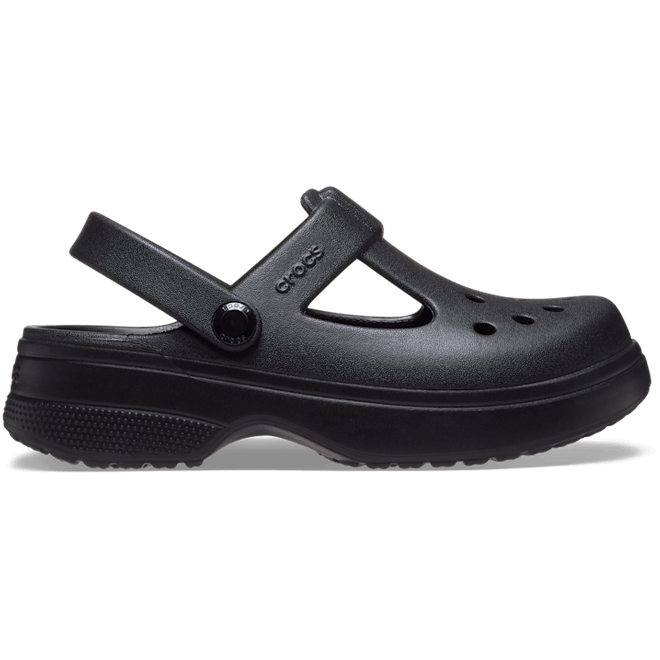 Crocs Kids Classic Mary Jane Clogs Black 210615-001