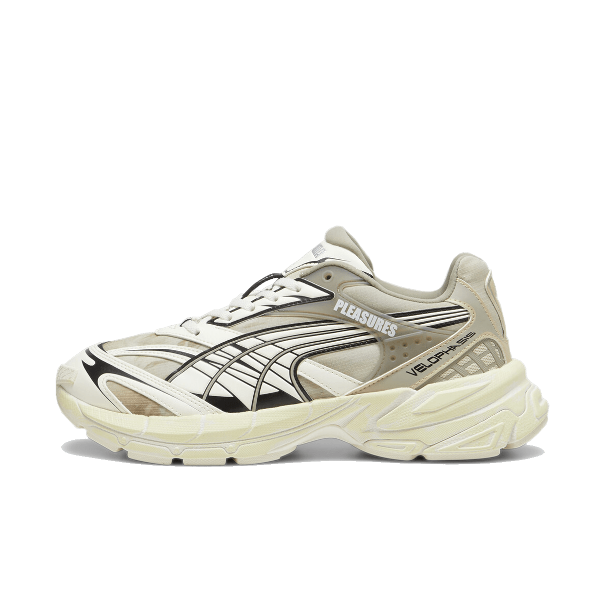 Pleasures x Puma Velophasis Layers 'Birch Tree' 391696-02