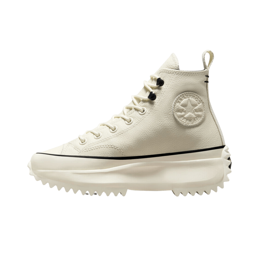 Converse Run Star Hike Platform Leather Black, Cream A05389C
