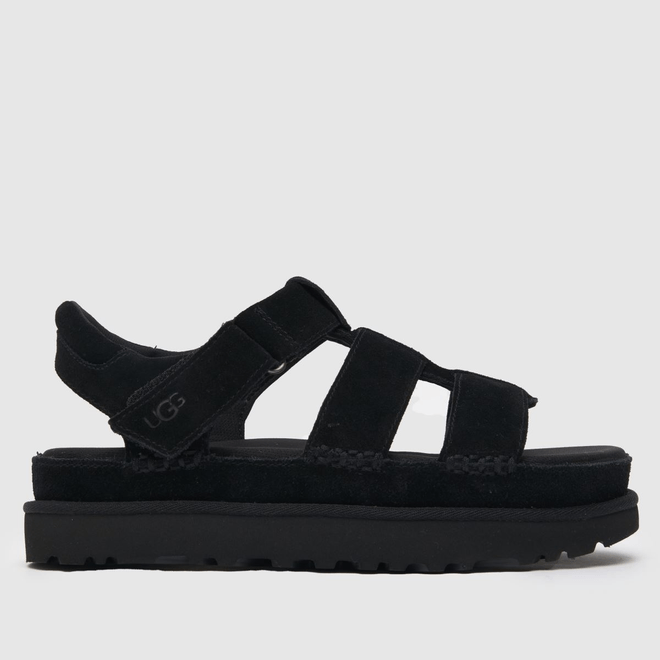 UGG Goldenstar Strap Sandal Women Black 1137890-BLK
