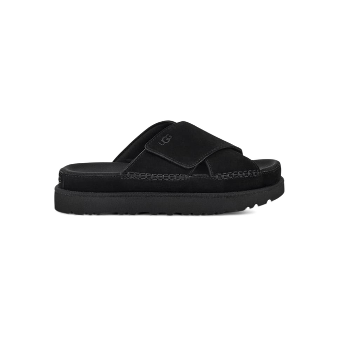 UGG Goldenstar Cross Slide Women Black 1137910-BLK