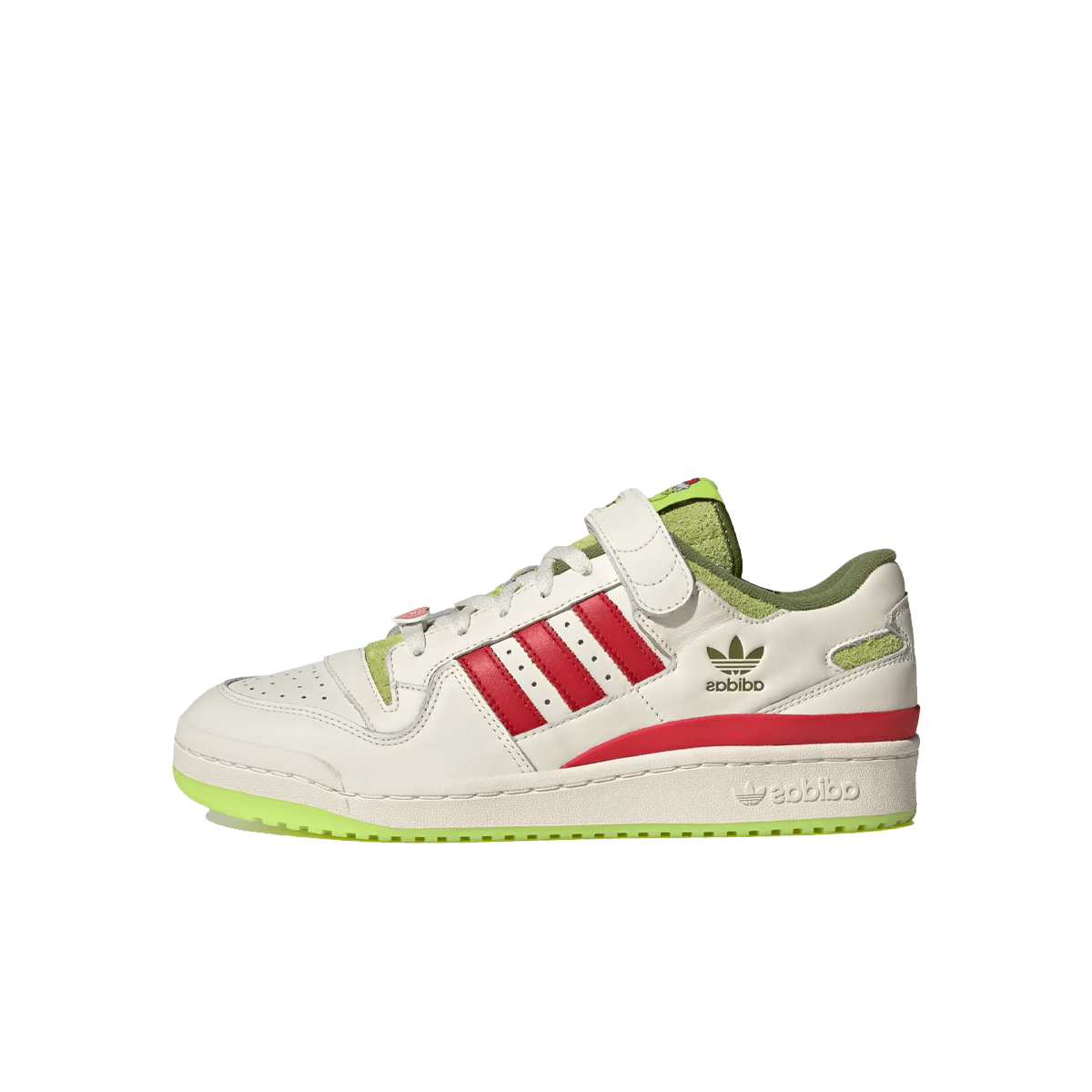The Grinch x adidas Forum Low GS 'Cream White' ID9175