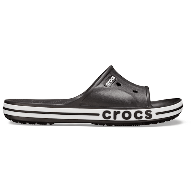 Crocs Bayaband Slides Black / White 205392-066