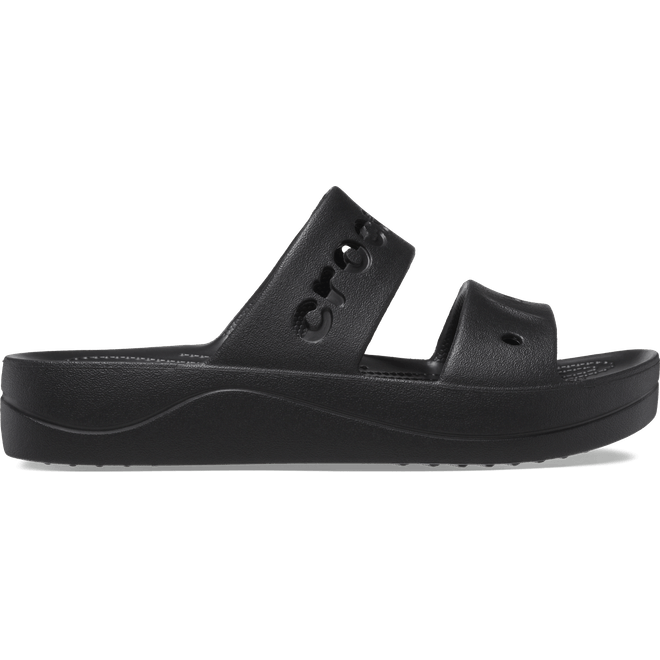 Crocs Women Baya Platform Sandals Black 208188-001