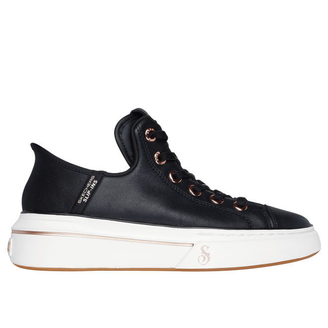 Skechers Premium Leather Slip 186001-BLK