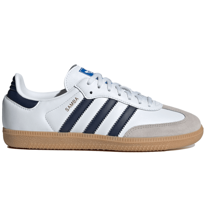 adidas Samba OG Big Kid 'White Night Indigo Gum' IE1329