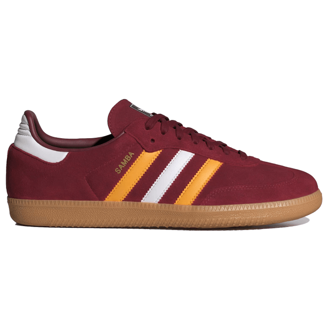 adidas Wmns Samba OG 'Burgundy Yellow Gum' IG1825