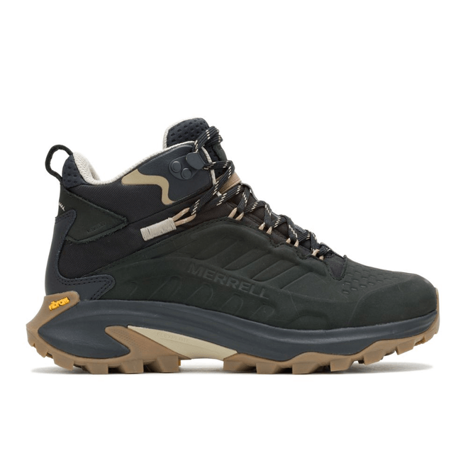 Merrell Moab Speed 2 Leather Mid Waterproof Black J038218