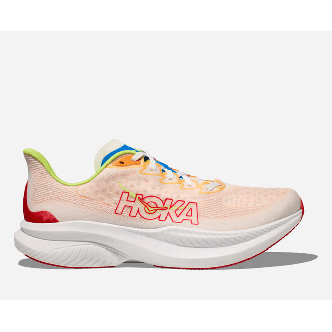 HOKA Mach 6 Road Running White 1147790-WLR