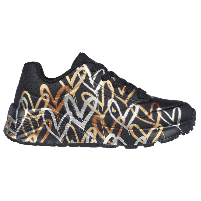 Skechers x JGoldcrown: Uno Lite 314067L-BKGD