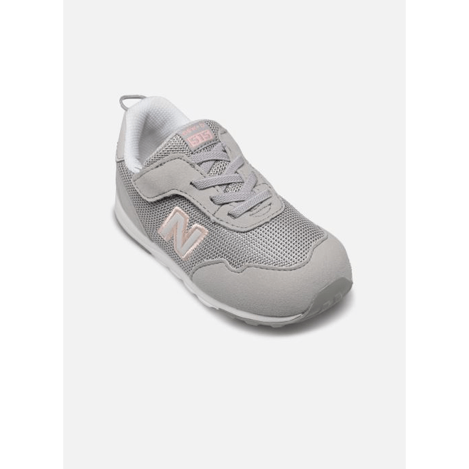 New Balance Kids' 515 NEW-B Hook and Loop Grey NW515PNK