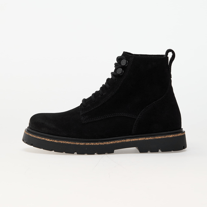 Birkenstock Highwood Lace Mid W Leather Velvet Black 1028893