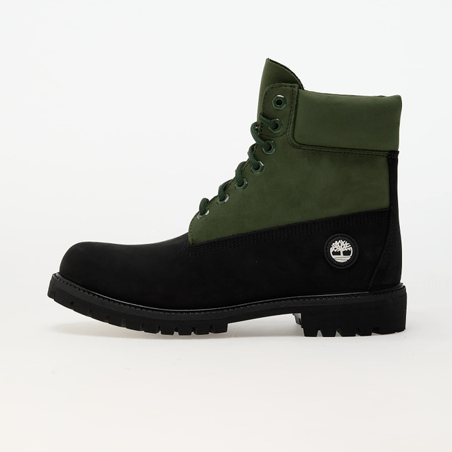 Timberland 6 Inch Lace Up Waterproof Boot Black Nubuck TB0A2P6WEJG1