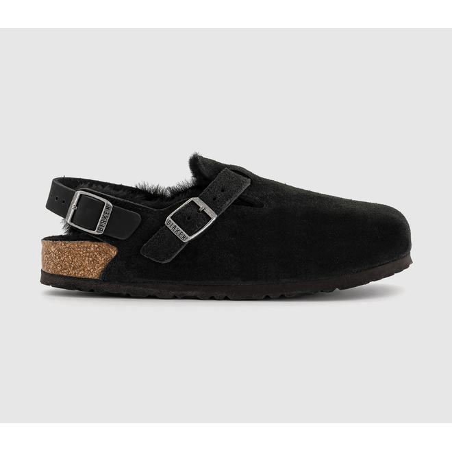 BIRKENSTOCK Tokio Inside Shearling Suede Leather Narrow 1028328