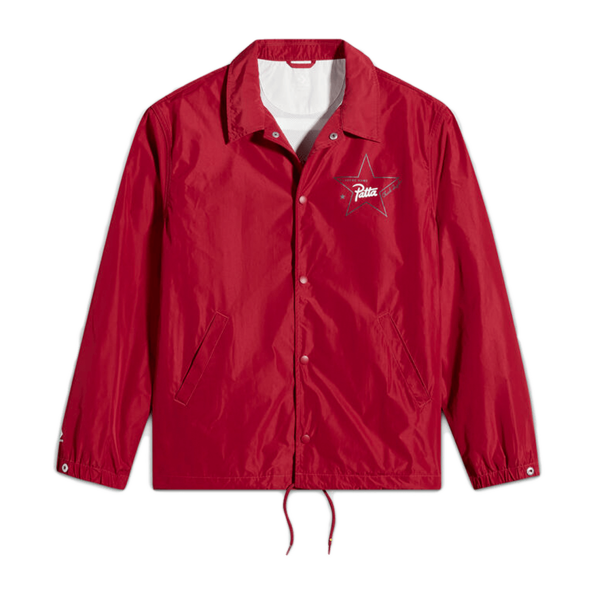 Patta x Converse Coaches Jacket 'Garnet' 10028294-A01