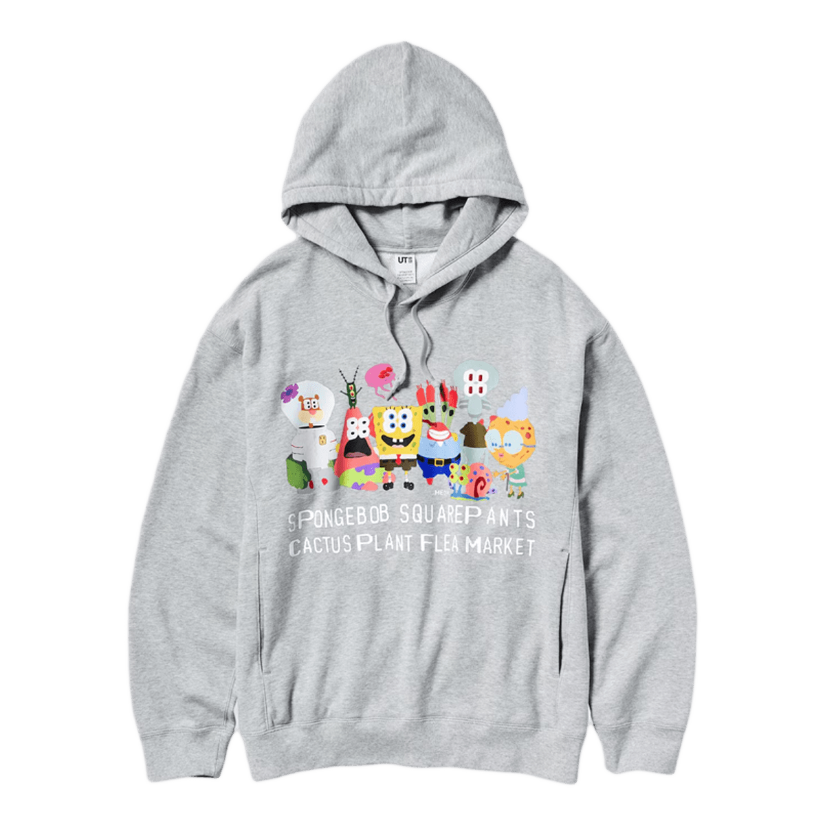 CPFM x SpongeBob x UNIQLO Hoodie 'Grey' 476551
