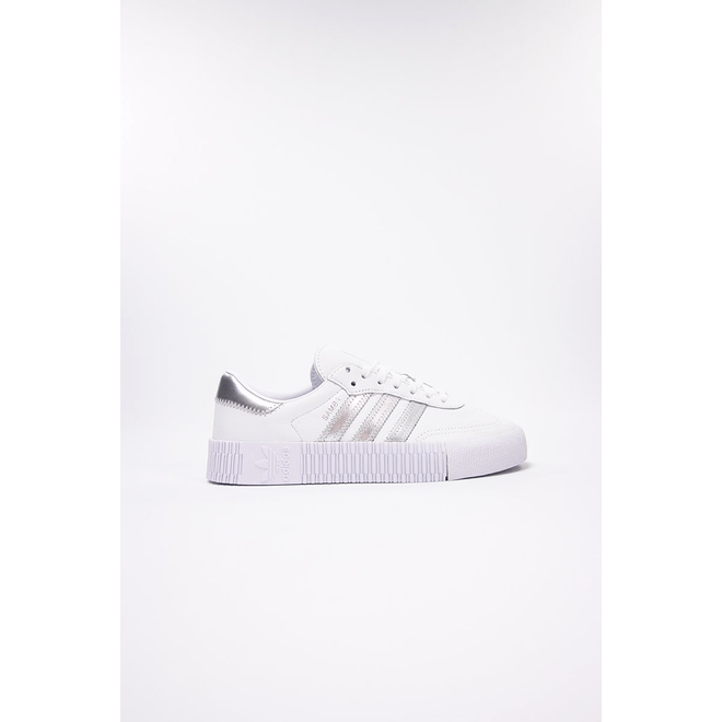 adidas Sambarose Womens Metallics - White Silver EE9017