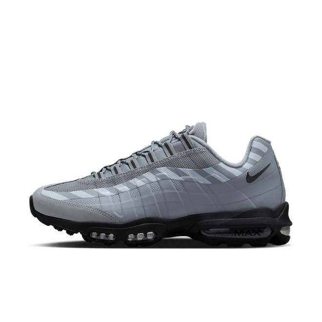 Nike Air Max 95 Ultra Caution Strip Black Chrome Grey HV6064-001