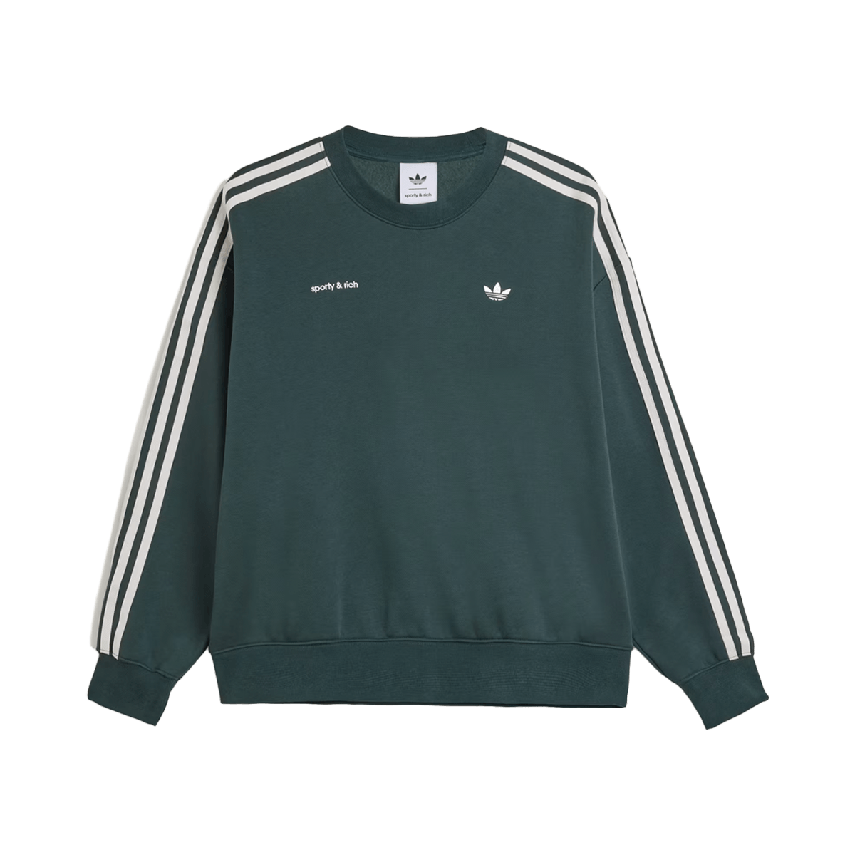 Sporty & Rich x adidas Sweatshirt WMNS 'Shadow Green' JN5320