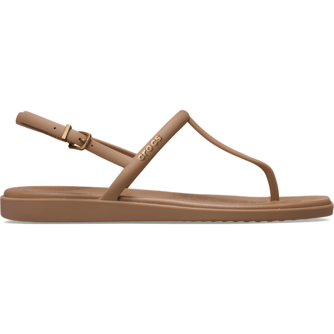 Crocs Women Miami Thong Flips Milk Chocolate 209793-2JJ