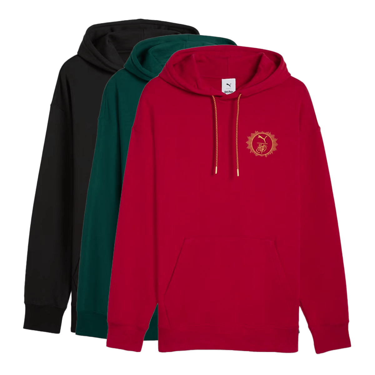 Harry Potter x PUMA Hoodie 'Dark Crimson, Dark Myrtle & Black' 630093_60