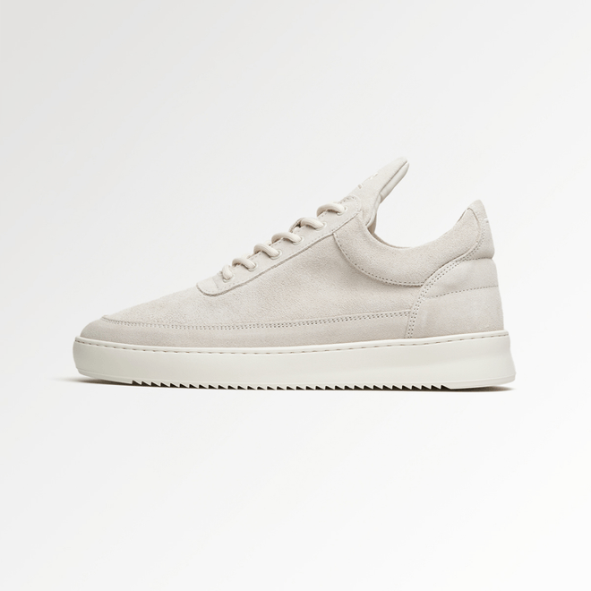 Filling Pieces Low Top Suede Organic Off White 10122792203