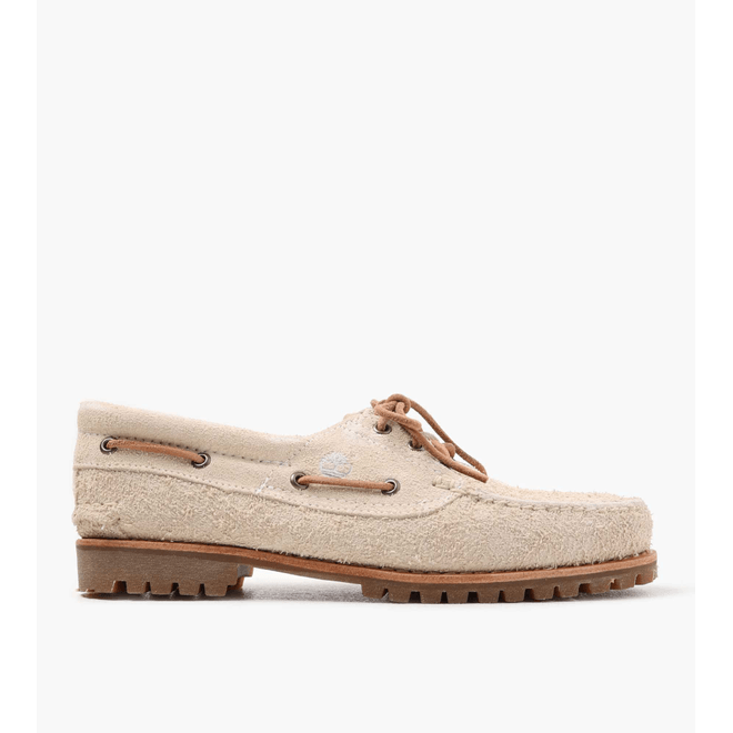 Timberland Noreen Boat Shoe Natural Suede TB0A2GNVEUP1
